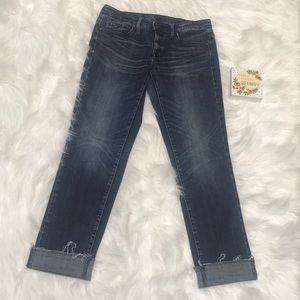 Mossimo Jeans Mid-rise Distressed Size 4